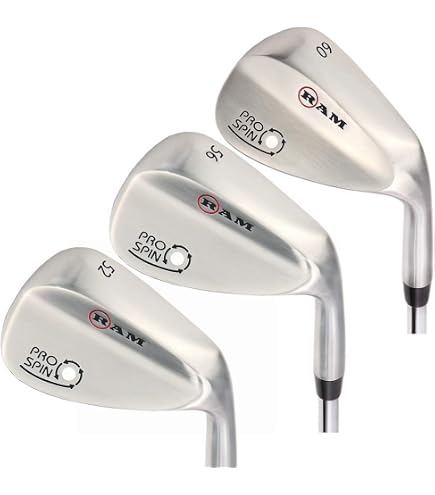 Amazon | Ram Golf Pro Spin 3ウェッジセット - 52°ギャップ、56
